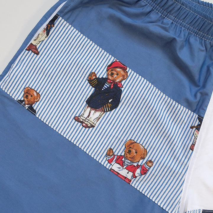 Vintage Polo Ralph Lauren Reworked POLO BEAR Patch Shorts - M/L