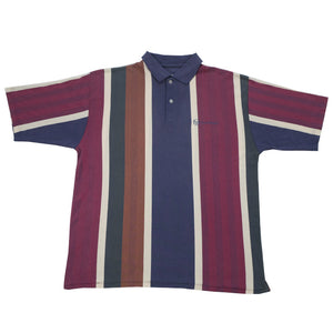 Vintage Sergio Tacchini Stripe Shirt - L