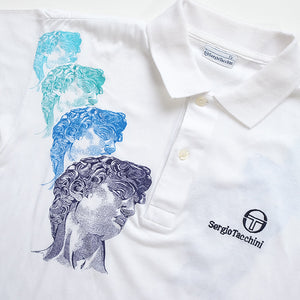 Vintage Sergio Tacchini Embroidered Tennis Shirt - S/M