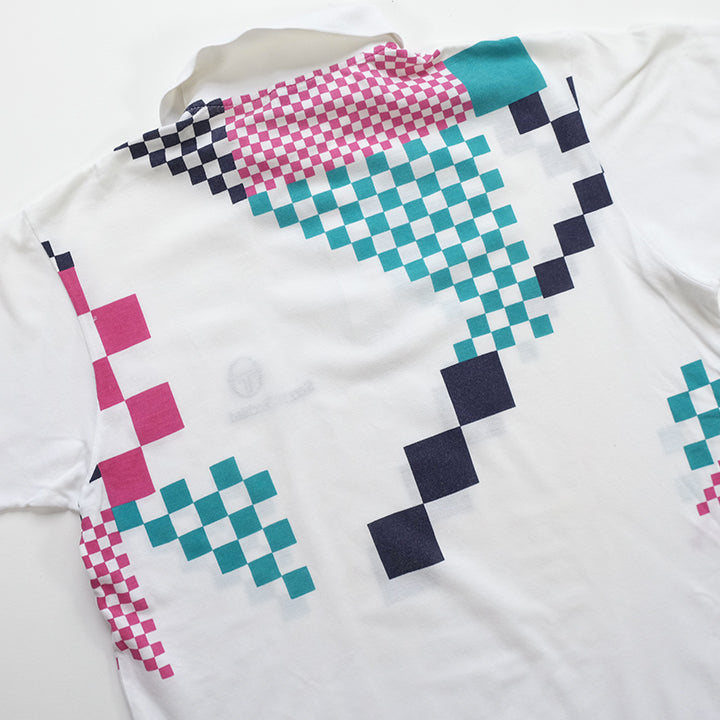 Vintage Sergio Tacchini Embroidered Tennis Shirt - M/L