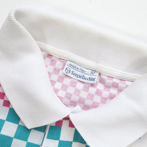 Vintage Sergio Tacchini Embroidered Tennis Shirt - M/L