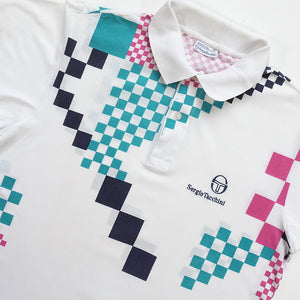 Vintage Sergio Tacchini Embroidered Tennis Shirt - M/L