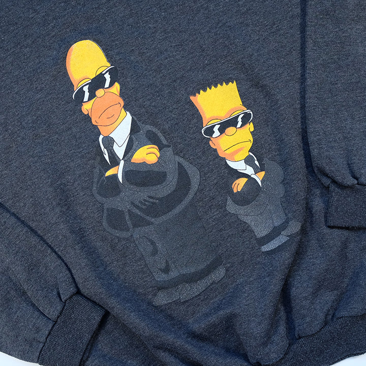 Vintage The Simpsons Graphic Crewneck - L