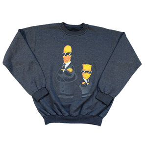 Vintage The Simpsons Graphic Crewneck - L