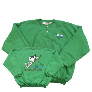 Vintage 1970s Snoopy Champions Rest Sweatshirt - XL