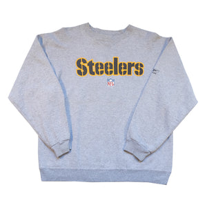 Vintage Pittsburgh Steelers Spell Out Crewneck - M