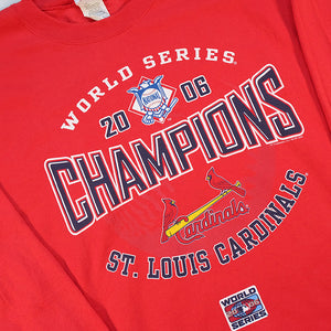 Vintage St Louis Cardinals Spell Out Crewneck - XL