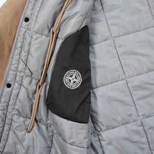 Vintage RARE 1998 Stone Island Quilted Raso Gommato Jacket - L