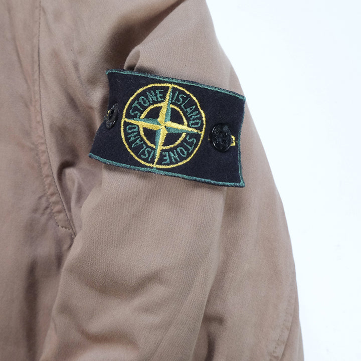 Vintage RARE 1998 Stone Island Quilted Raso Gommato Jacket - L