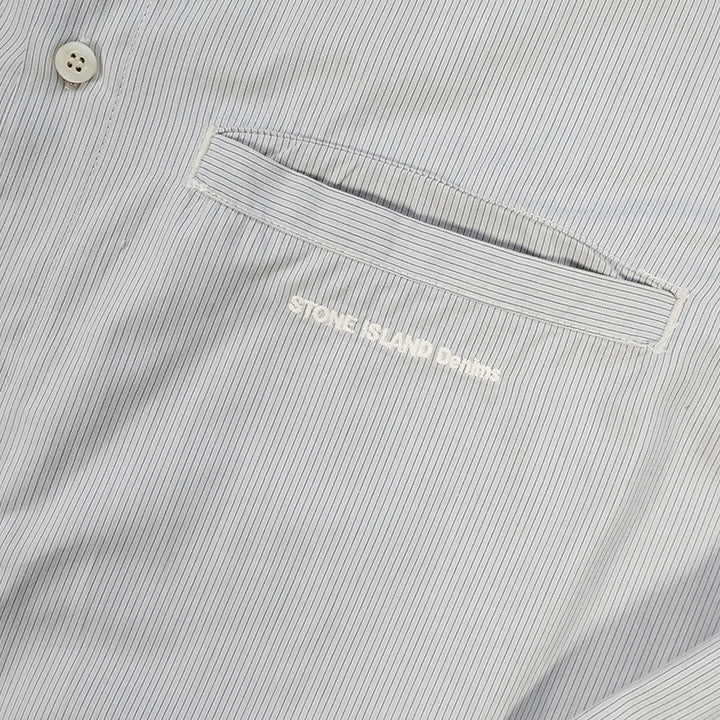 Vintage 2009 Stone Island Denims Long Sleeve Button Up - XL