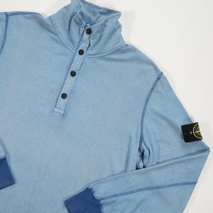 Vintage 2011 Stone Island Quarter Zip Pullover - L