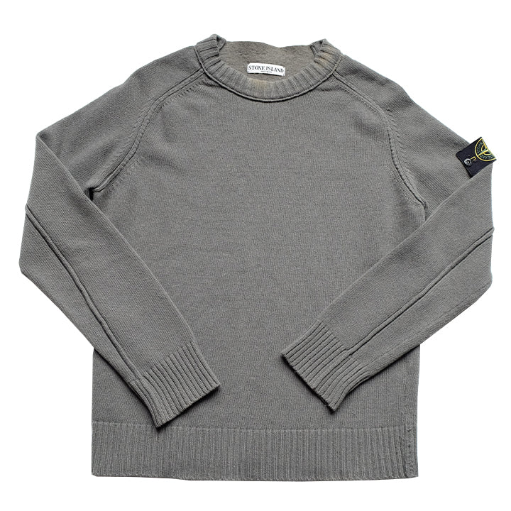 Vintage Stone Island Sleeve Patch Knit Sweater - M/L