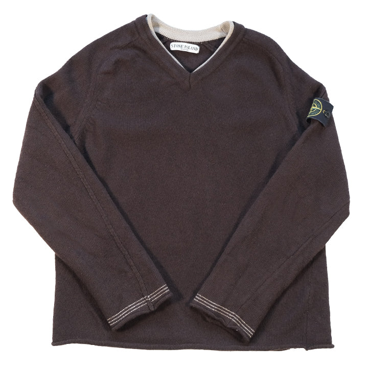 Vintage Stone Island Patch Sweater - M
