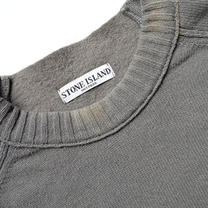 Vintage Stone Island Sleeve Patch Knit Sweater - M/L