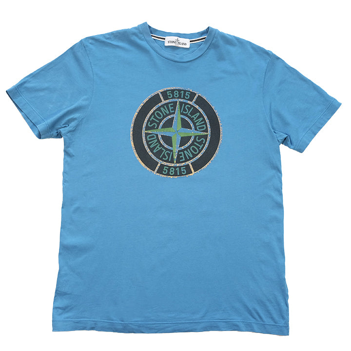 Stone island t sale shirt big logo
