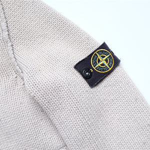 Vintage Stone Island AW 2014 Heavy Weight Patch Sweater Zip Up - XL