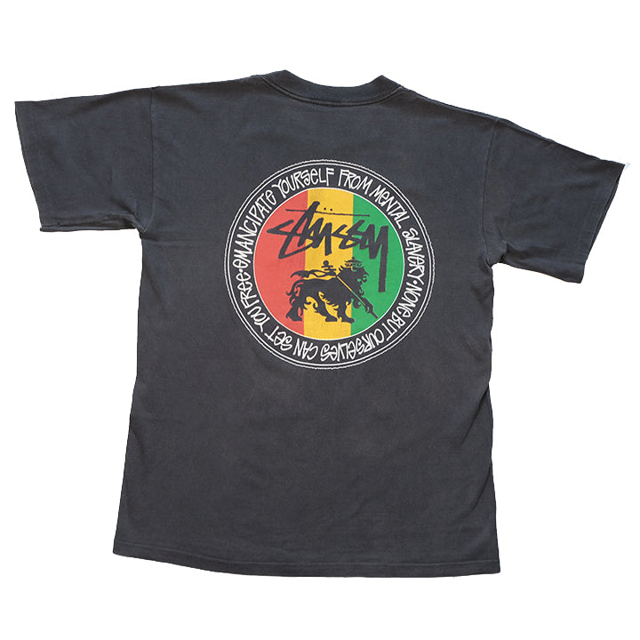 Vintage RARE Stussy Feelin' Irie Made In USA Single Stitch T-Shirt - L