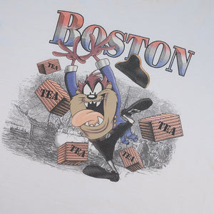 Vintage Taz Boston Graphic T-Shirt - L