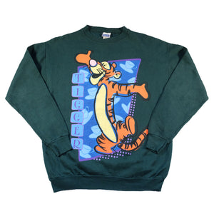 Vintage Tigger Big Graphic MADE IN USA Crewneck - M