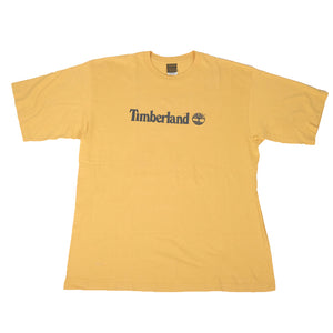 Vintage Timberland Spell Out T-Shirt - L/XL