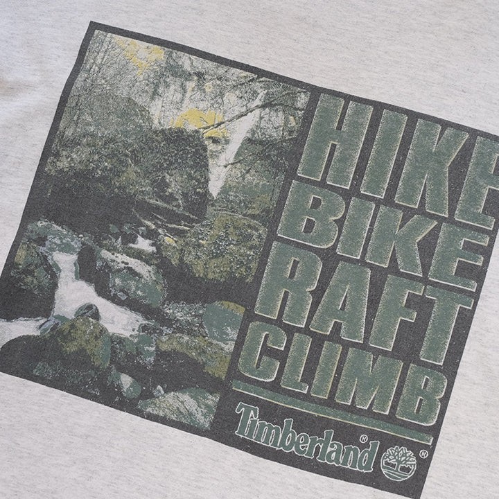 Vintage Timberland Hike Bike Raft Climb T-Shirt - L