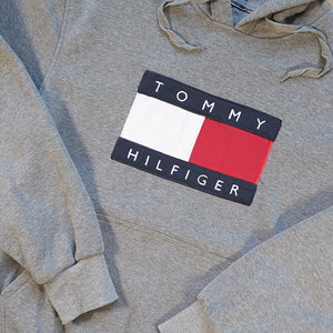 Vintage Tommy Hilfiger Big Flag Sweatshirt - L