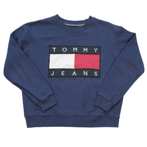 Vintage Tommy Hilfiger Big Flag Crewneck - S