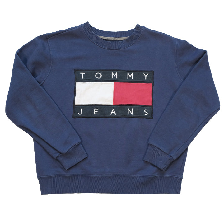 Vintage Tommy Hilfiger Big Flag Crewneck - S