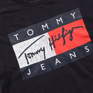 Vintage Tommy Hilfiger Big Flag T-Shirt - S