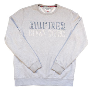 Vintage Tommy Hilfiger Spell Out Crewneck - L