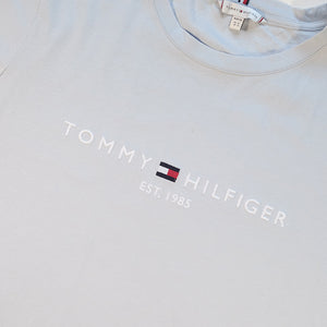 Vintage Tommy Hilfiger Embroidered Spell Out T-Shirt - L
