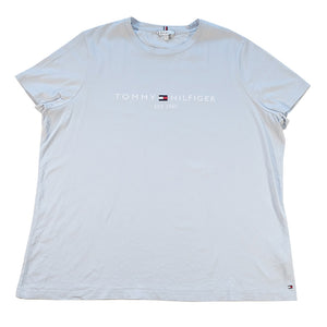 Vintage Tommy Hilfiger Embroidered Spell Out T-Shirt - L