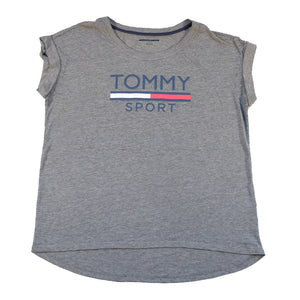 Vintage Tommy Hilfiger Sport WOMENS Spell Out Top - M