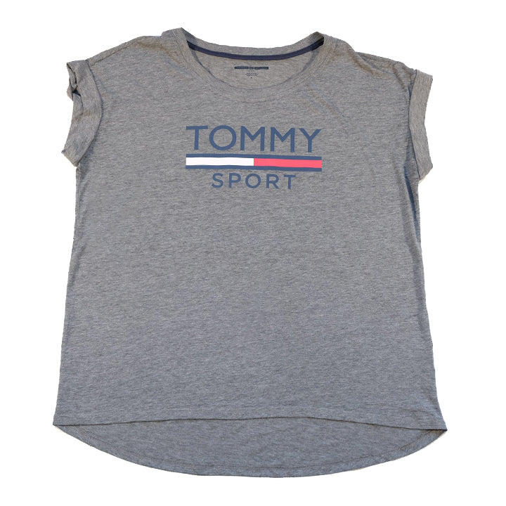Vintage Tommy Hilfiger Sport WOMENS Spell Out Top M