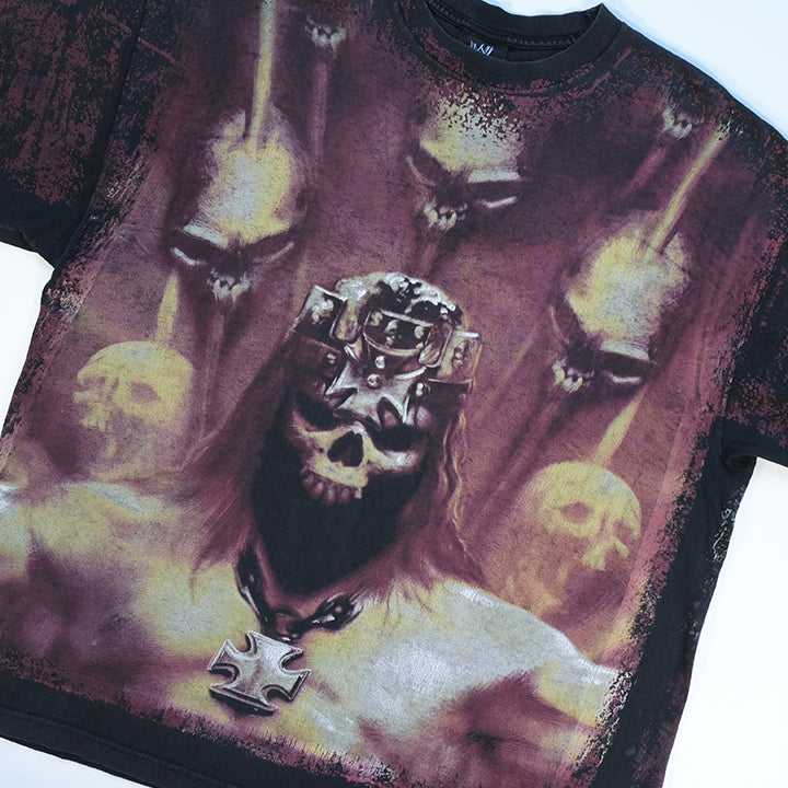 Vintage WWE Triple H All Over Print T Shirt XXL