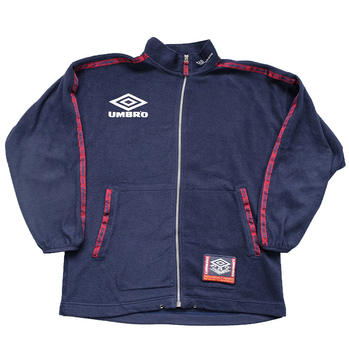 Vintage Umbro Big Embroidered Logo Fleece - L