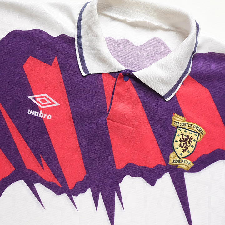 Vintage RARE 1991 Umbro Scotland Jersey - XL