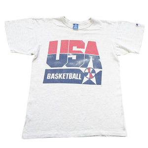 Vintage RARE Champion USA Basketball Single Stitch Made in USA - L