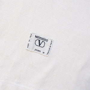 Vintage Valentino Embroidered Logo T-Shirt - M