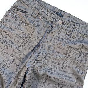 Vintage Versace All Over Print WOMENS Pants - 28