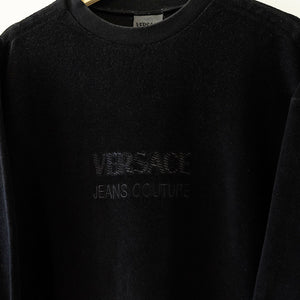 Vintage Rare Versace Embroidered Sweater - L