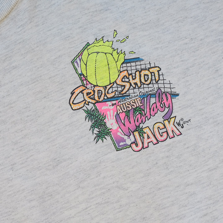Vintage Wallaby Jack Croc Shot Single Stitch Made In USA T-Shirt - L