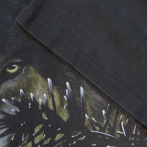 Vintage Wolf Graphic Single Stitch T-Shirt - XL/XXL
