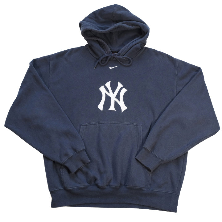 Vintage RARE Nike Team Centre Swoosh Yankees Sweatshirt - L