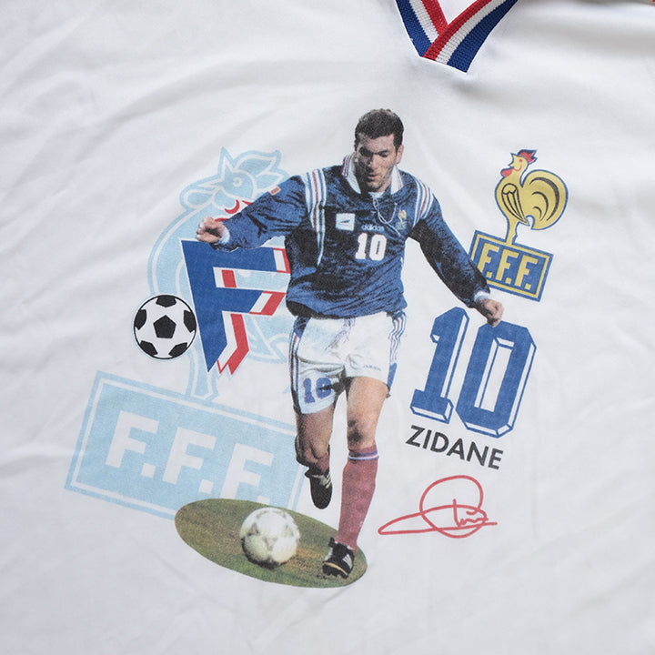 Vintage 90s Zidane Graphic Jersey - M