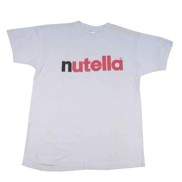Vintage Nutella Spell Out T-Shirt - L