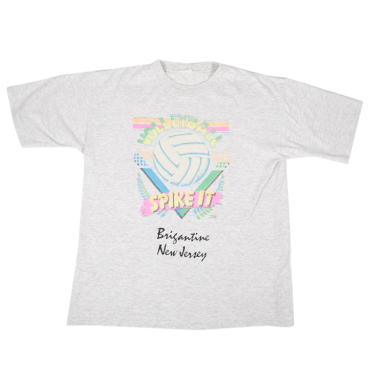 Vintage 1989 New Jersey Volleyball Single Stitch T-Shirt - L