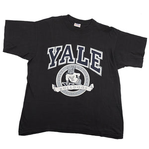 Vintage Yale University Spell Out T-Shirt - L